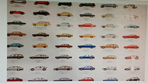 Poster wandbild automobile - /, "automobile