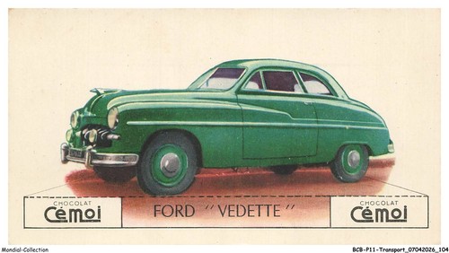 Bcbp11 0733 automobile ford - bcbp11-0733-automobile,