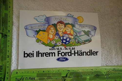 Alter aufkleber automobile - aufkleber,