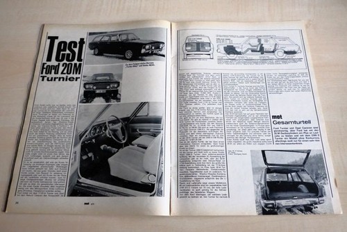 Mot 1970 ford taunus m - taunus,