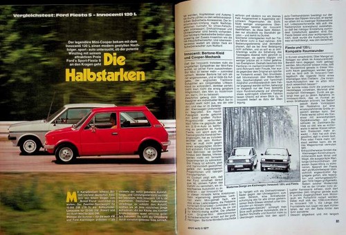 Sport auto 1977 ford fiesta - auto,