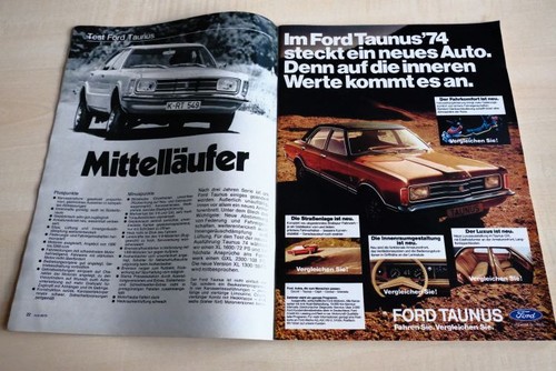 Mot 1973 ford taunus gxl - mot,
