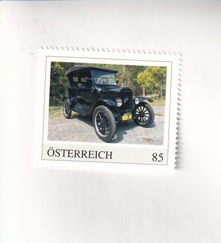 Briefmarke österreich auto - briefmarke, pm