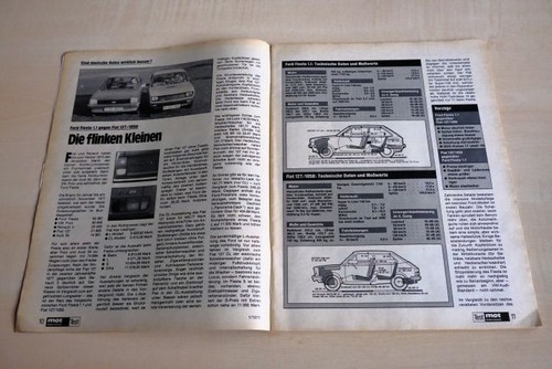 Mot 1978 ford fiesta 1 - mot, 01/1978