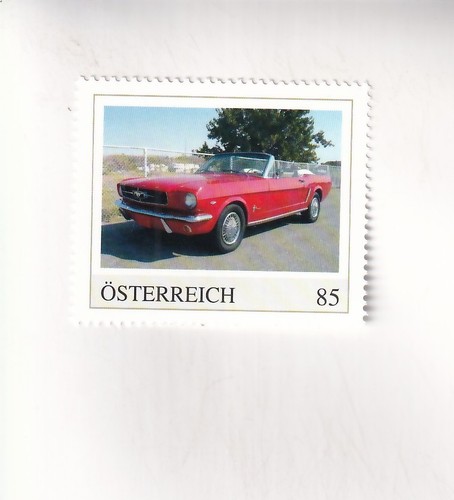Briefmarke österreich auto - briefmarke, pm
