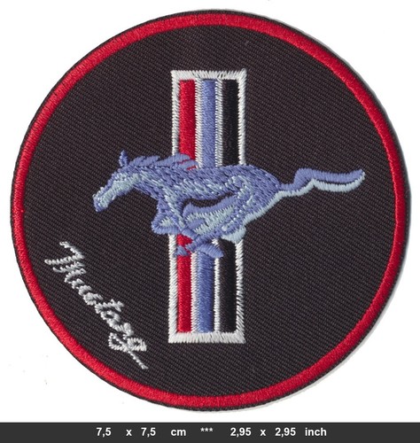 Ford mustang aufnäher patch - ford,
